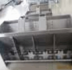 3x2 finisher Våd/Tør foder dob. SS 304 1187x545x785