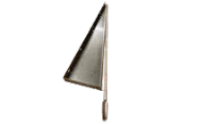 SS Trekant stabilisator til 50 mm.