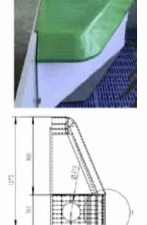 Pig-LET PP-NEST - V Model 65 H Excl. Spærplade