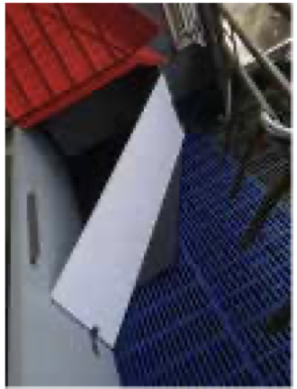 Tillæg spærreplade Incl. beslag