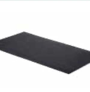 Gummimåtte til standard plade str.160x90x2,2