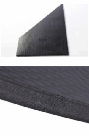 Gummimåtte spec. mål til pig-LET PP NEST. Model : 127x75x36