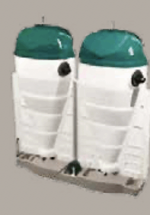 BEST FEEDER DOBBELT POLY with drinkcup.