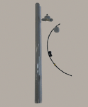 Tillæg: DRYP vanding Uskinne, 2 beslag, ø6m slange, snap overgang ø6-ø8, DrypDyse